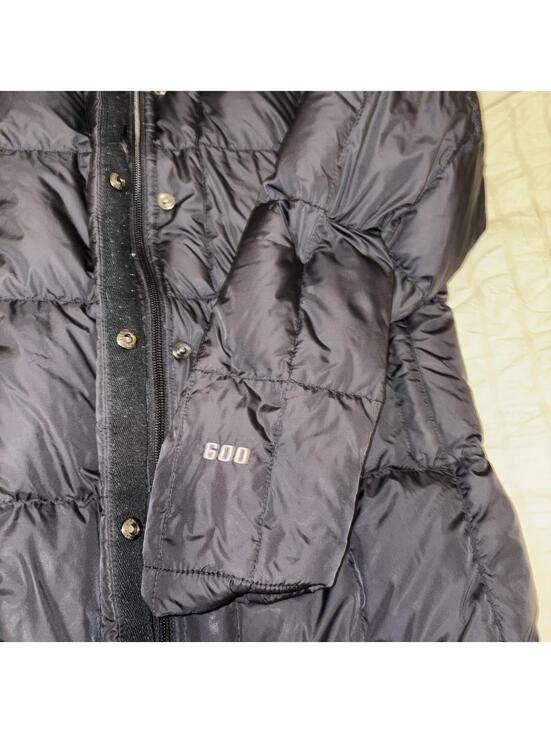 The North Face Black Fill Down 600 Jacket Woman’s Long Med Puffer Thermoball Eco - Picture 5 of 8
